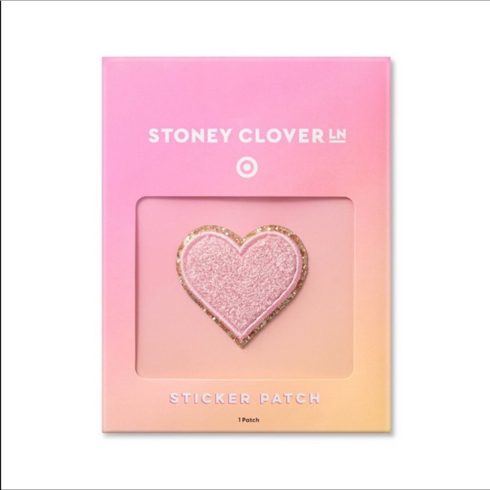 Stoney Clover Lane x Target Pink Heart Sticker Patch